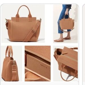 Rothy’s Sienna brown handbag with strap. New. Retired. Rare.